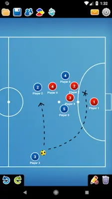 Coach Tactic Board Futsal android App screenshot 9