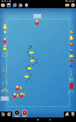 Coach Tactic Board Futsal android App screenshot 2