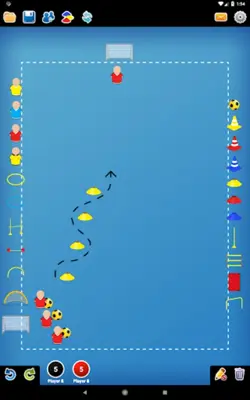 Coach Tactic Board Futsal android App screenshot 6