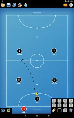 Coach Tactic Board Futsal android App screenshot 7