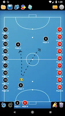 Coach Tactic Board Futsal android App screenshot 8